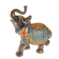 Декоративна фигурка - кафяв слон